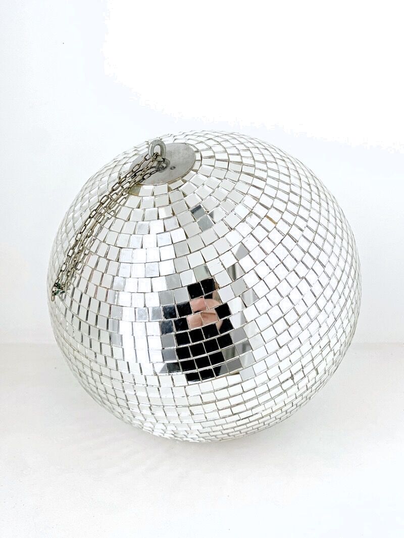 Vintage faceted ball