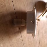 Vintage 70'S pendant light by Fabbian for Mazzega, Italy