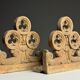 Neogothic terracotta ornaments