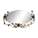 Grand Miroir Art Deco, Décoration Retro Vintage