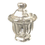 Vintage Baccarat Crystal Mustard/Jam/Honey Jar, Harcourt Missouri Model, Fr
