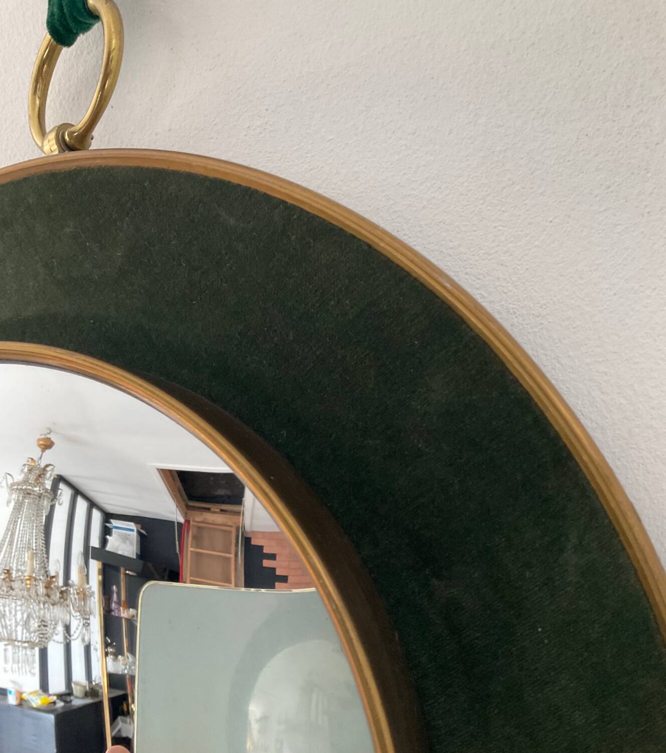 Miroir œil de sorcière des années 60