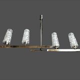 Chandelier mid century modern geometric shape 1 meter long