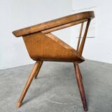 Petite chaise Baumann année 60