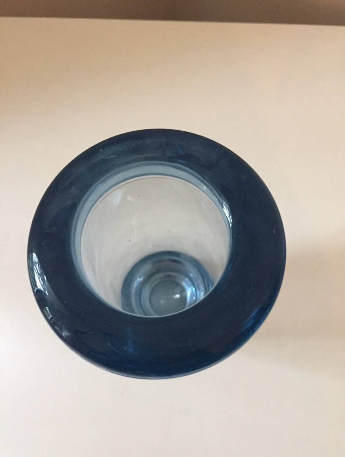 Crystal Vase 1960 Scandinavian Designer Per Lutken Holmegaard