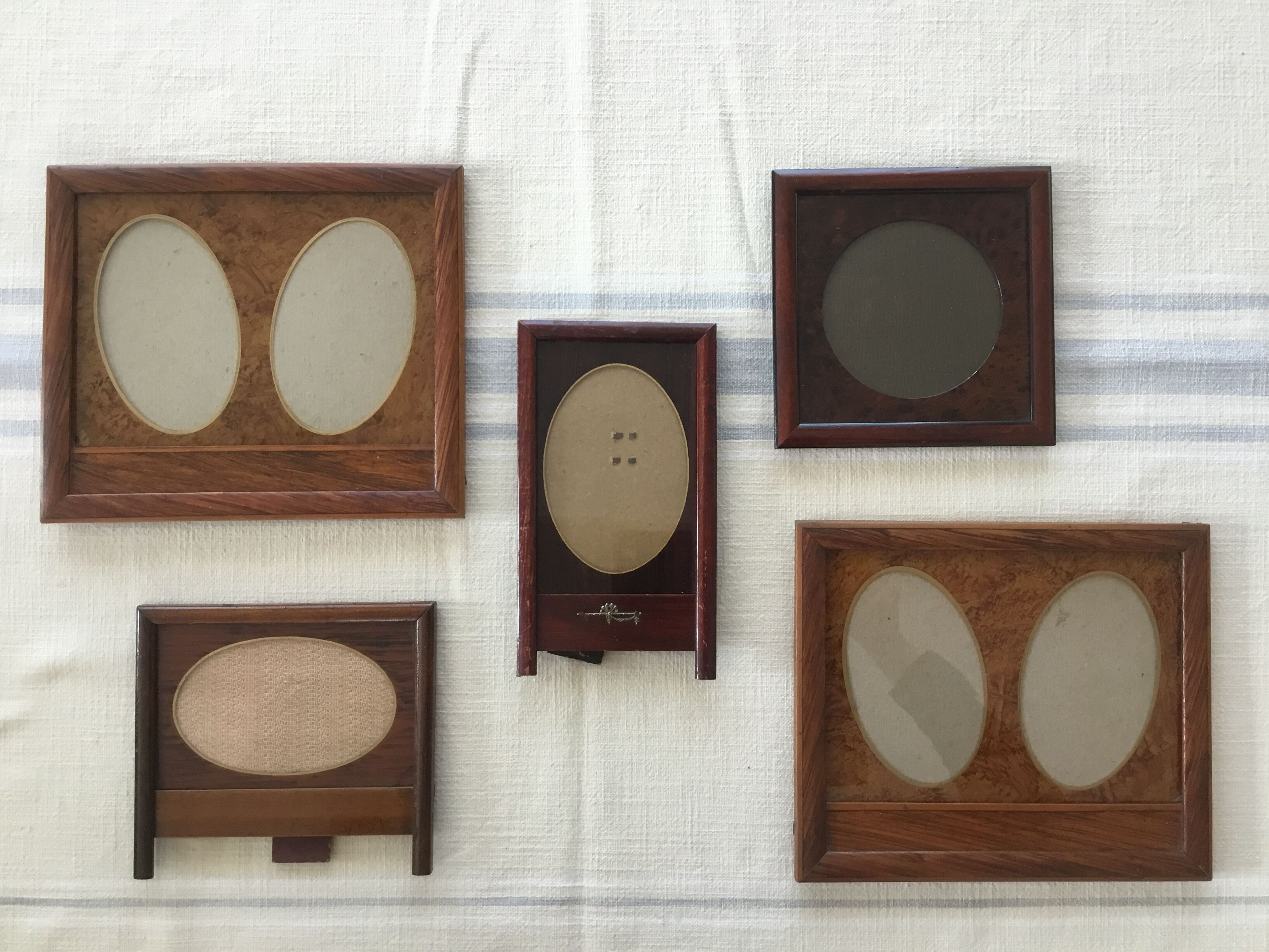 Lot de 5 cadres vintage