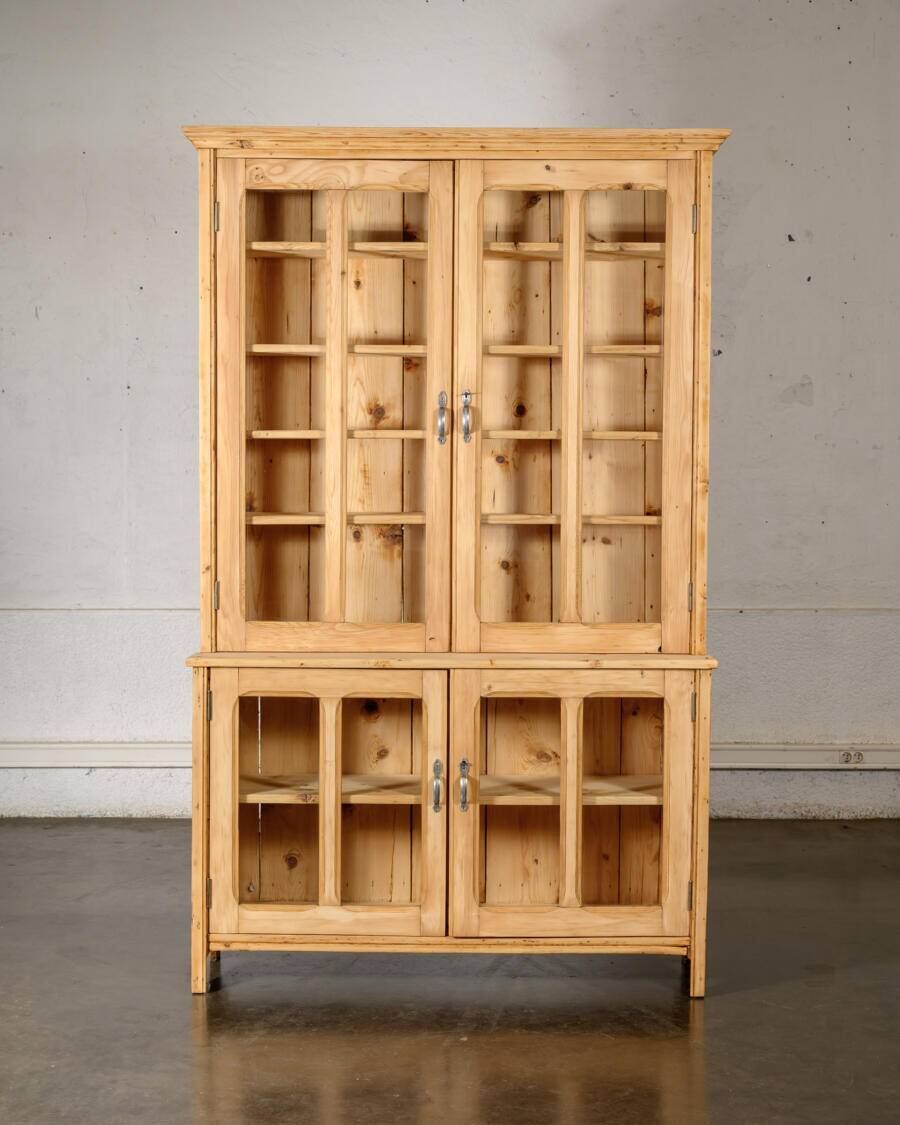 Library/sideboard in raw wood
