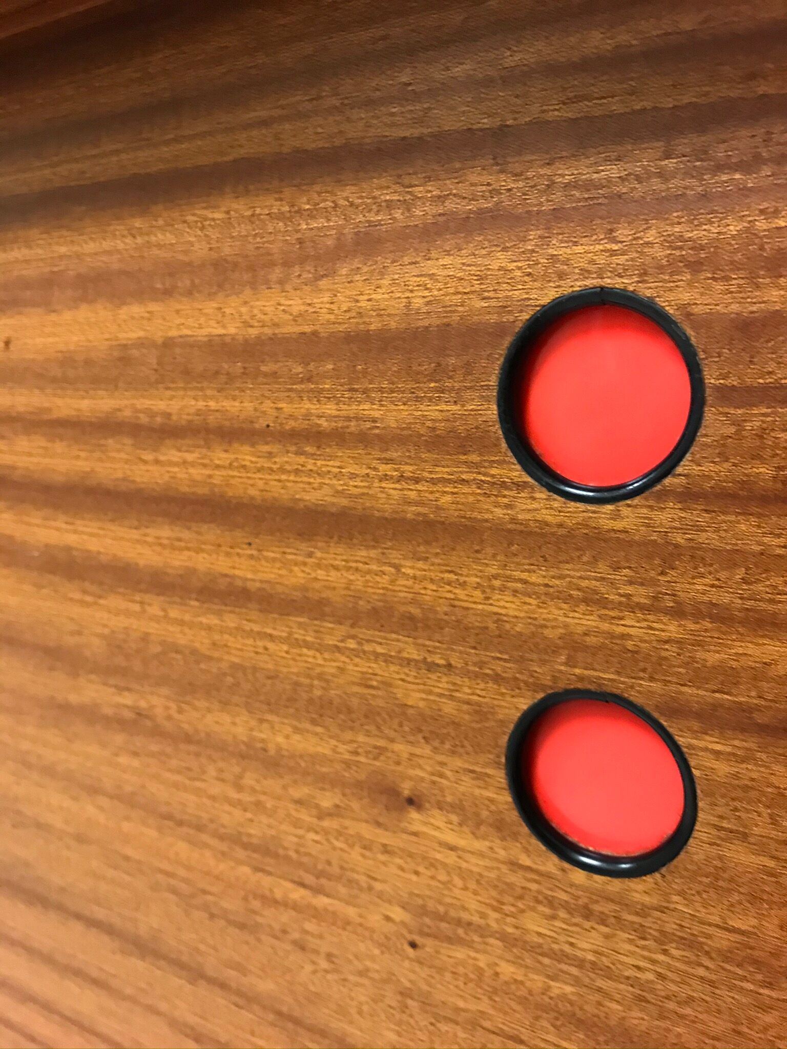 Library, buffet sliding doors, 50's