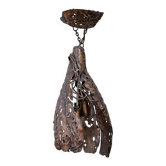 Lampe suspendue brutaliste
