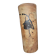 Vase rouleau vintage en céramique – Poterie de La Colombe – Madeleine