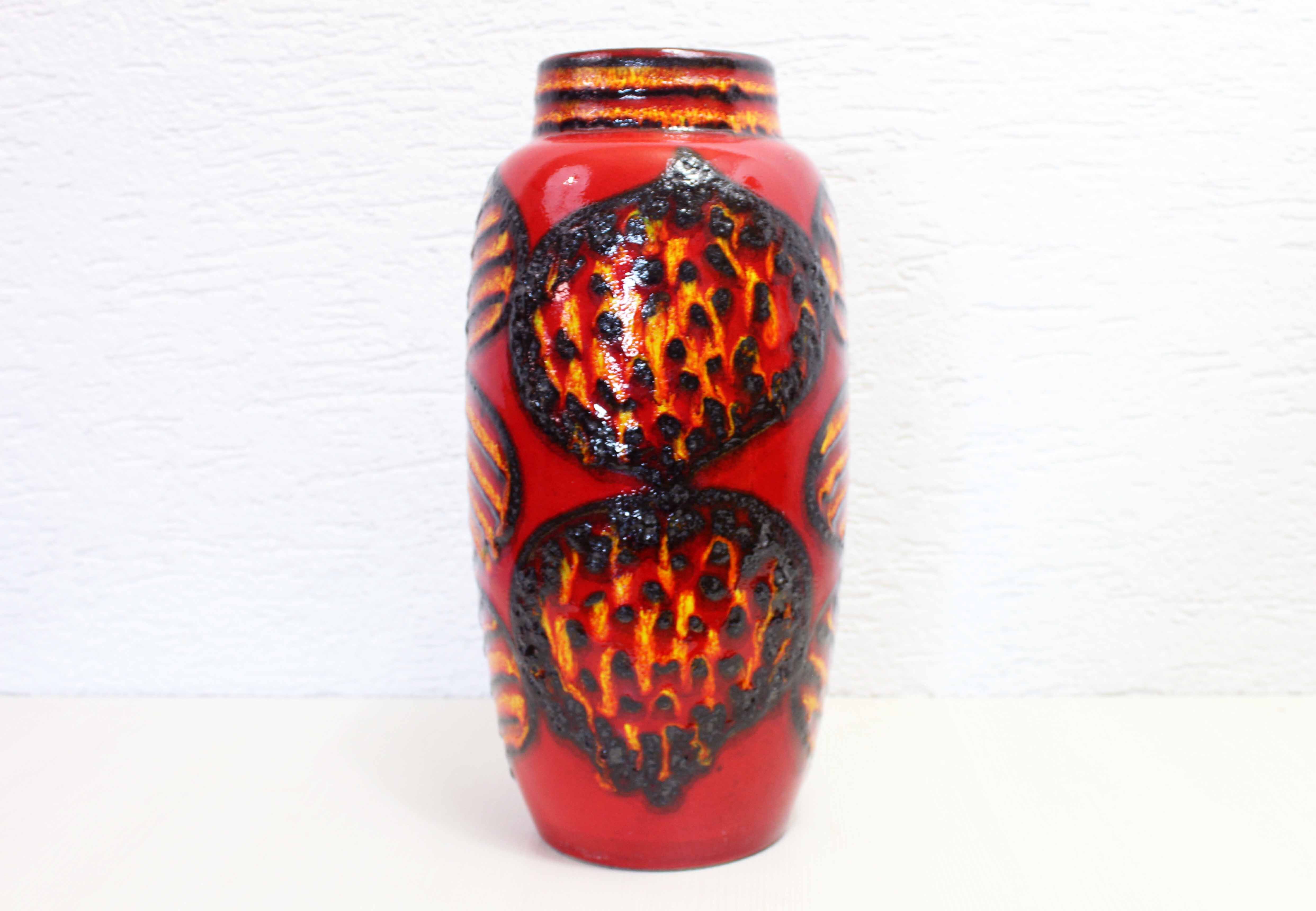 Vase west germany 70s