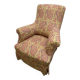 Antique English armchair with Liberty floral tapestry