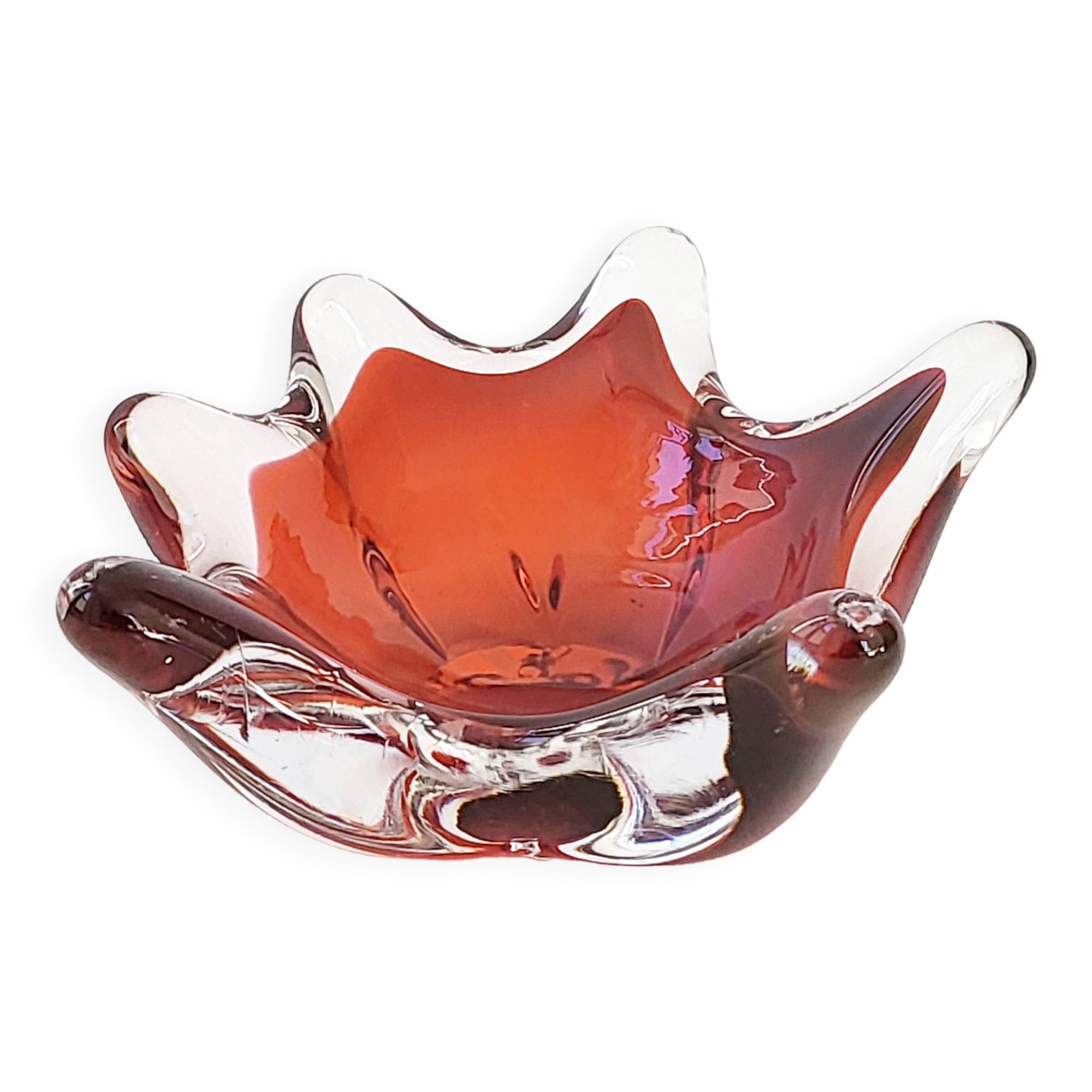 Vintage crystal pocket tray 1960