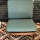 Fauteuil vintage en bois courbé