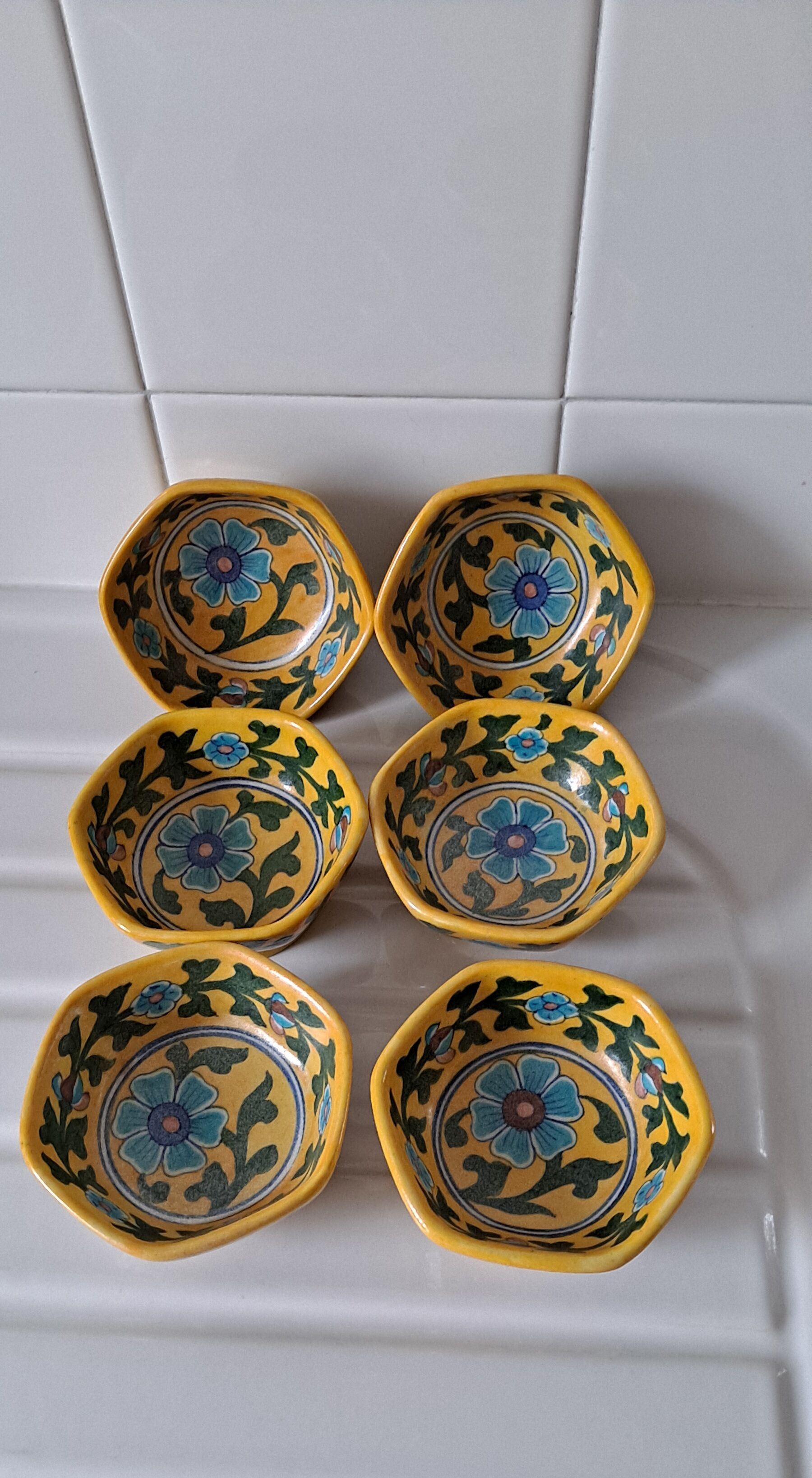 Set of 6 neerja indian cups