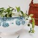 Iron earth soup tureen Saint-Amand, Carnations