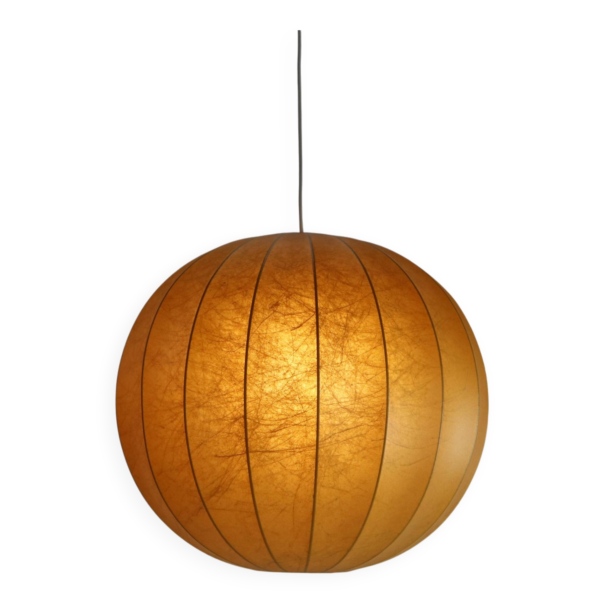 Sixties cocoon pendant lighting by Goldkant Leuchten Germany