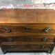 Commode époque Louis Philippe en noyer 3 tiroirs