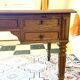Antique solid oak desk – character desk, chic country style