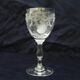 Crystal wine glasses Baccarat frieze knots ribbons
