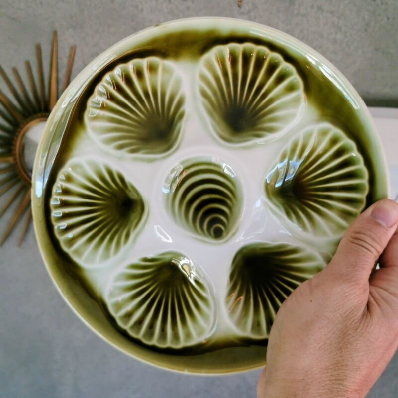 6 oyster plates Moulin des Loups