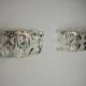 Pair of Kinkeldey sconces, cut crystals, Germany, 1970