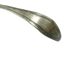 Soup ladle, Scandinavian functionalism, silver-plated brass, Denmark, early 20th century