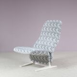 1970s “Concorde” Highback chair by Pierre Paulin for Artifort, Netherlands