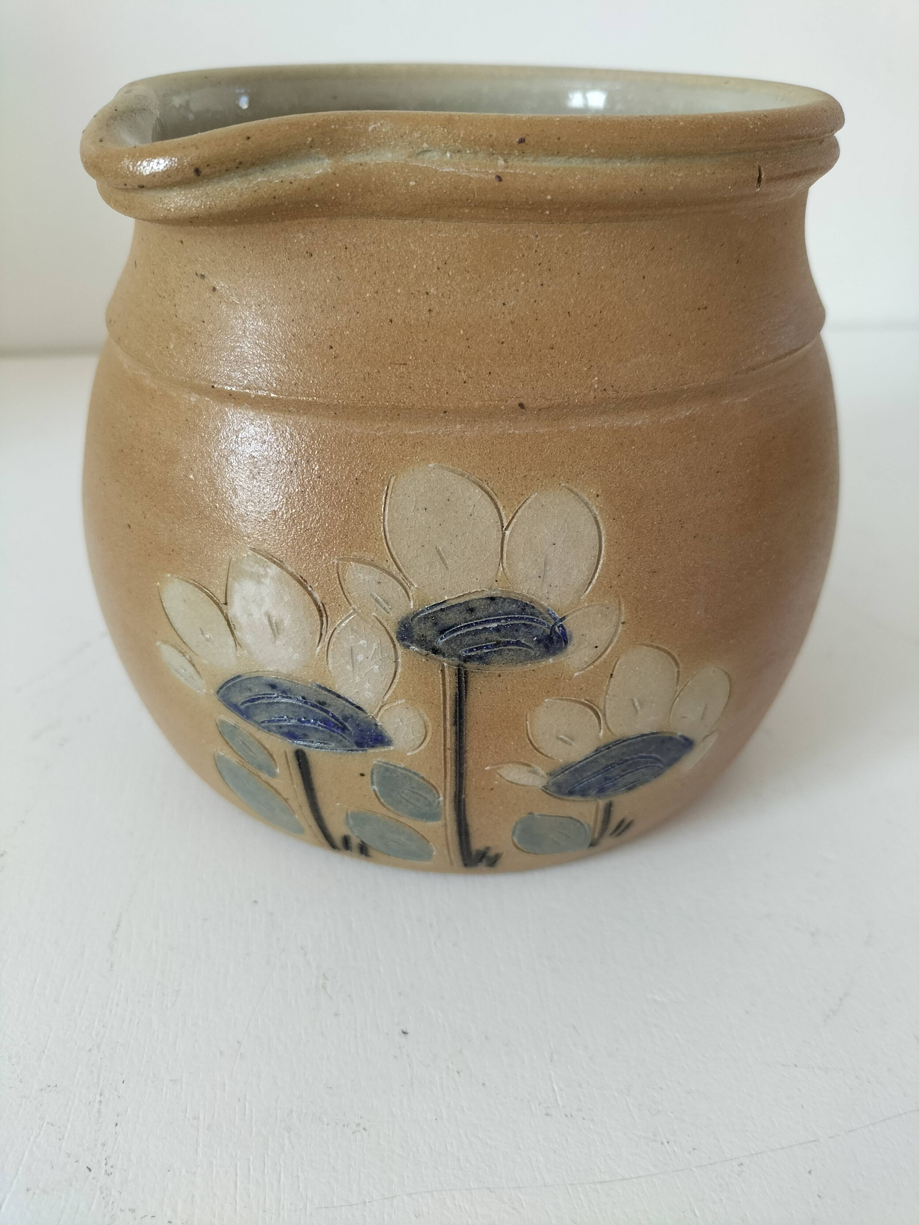 Stoneware jug - Pottery of Mottes (Burgundy)