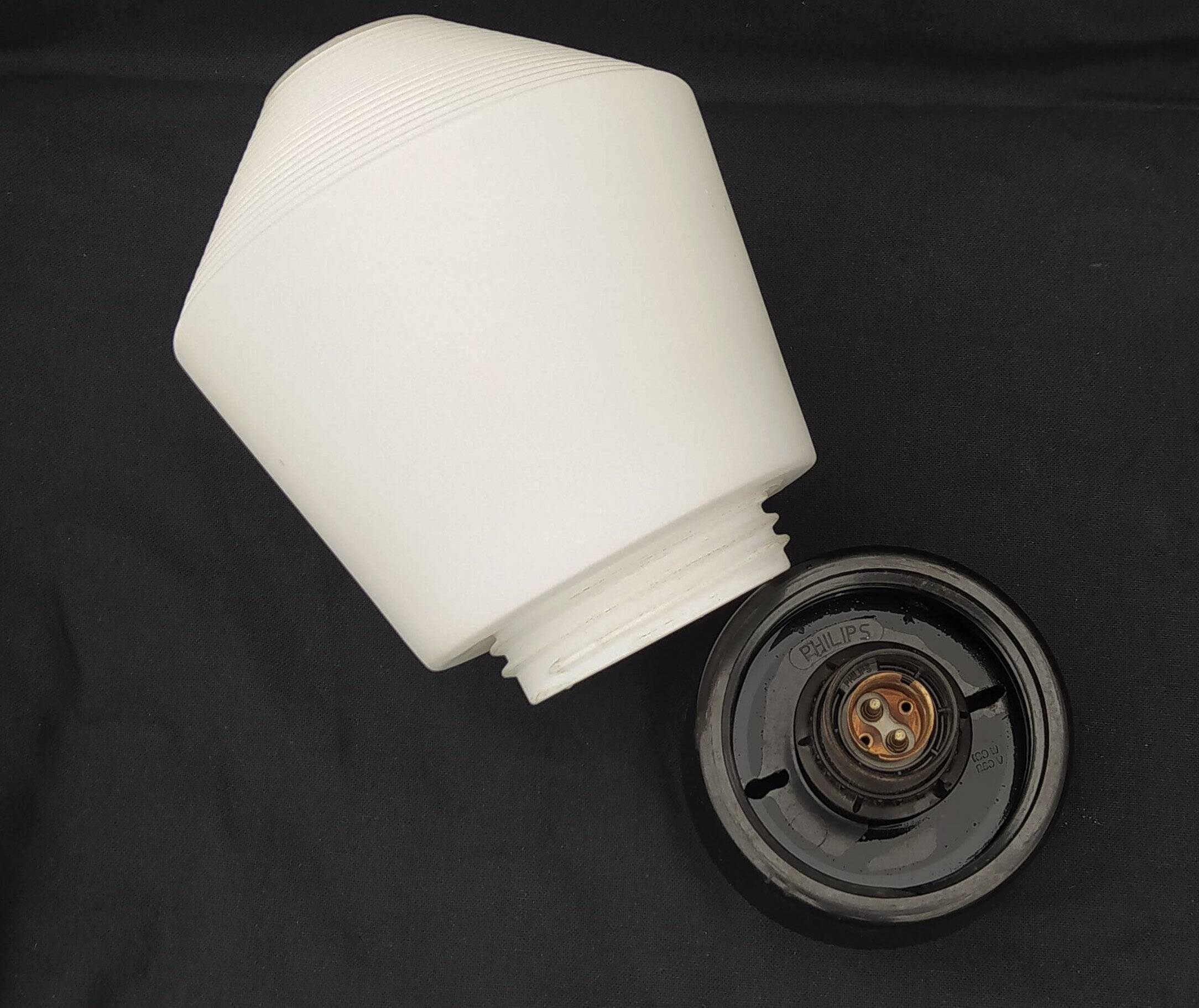 Philips matte opal ogive ceiling light
