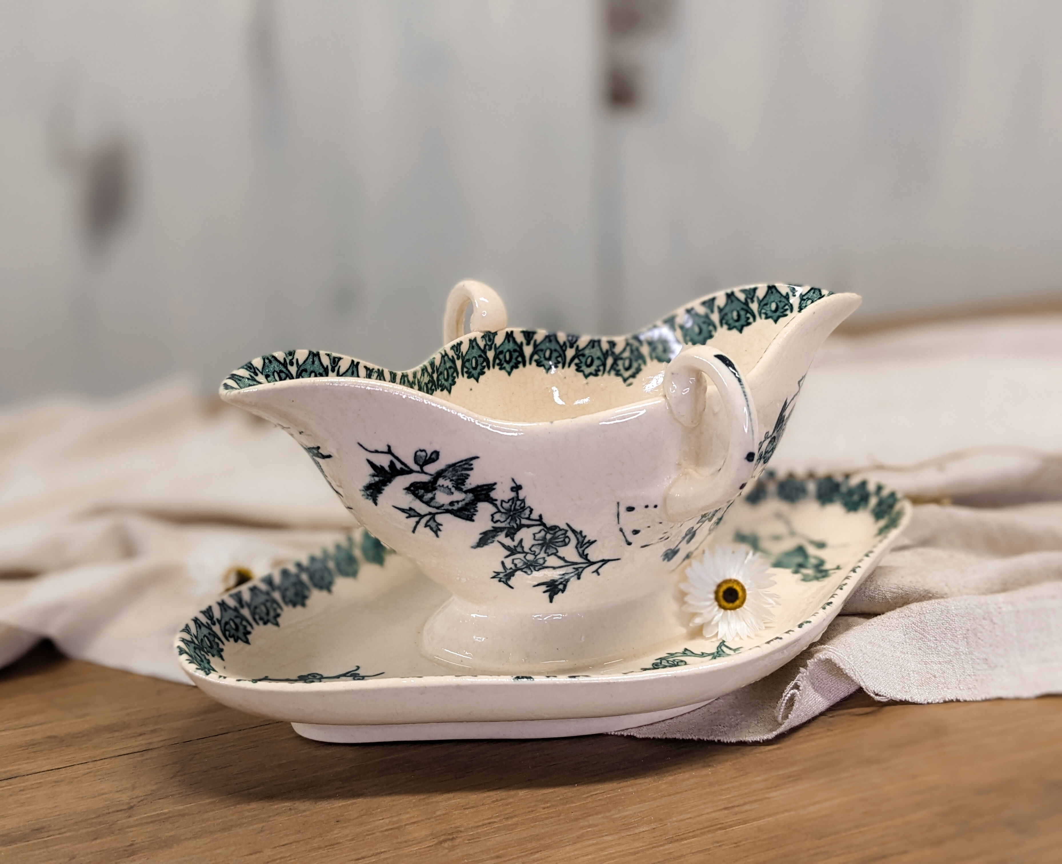 Sauce boat terre de fer