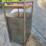 Small vintage piece of furniture in black metal