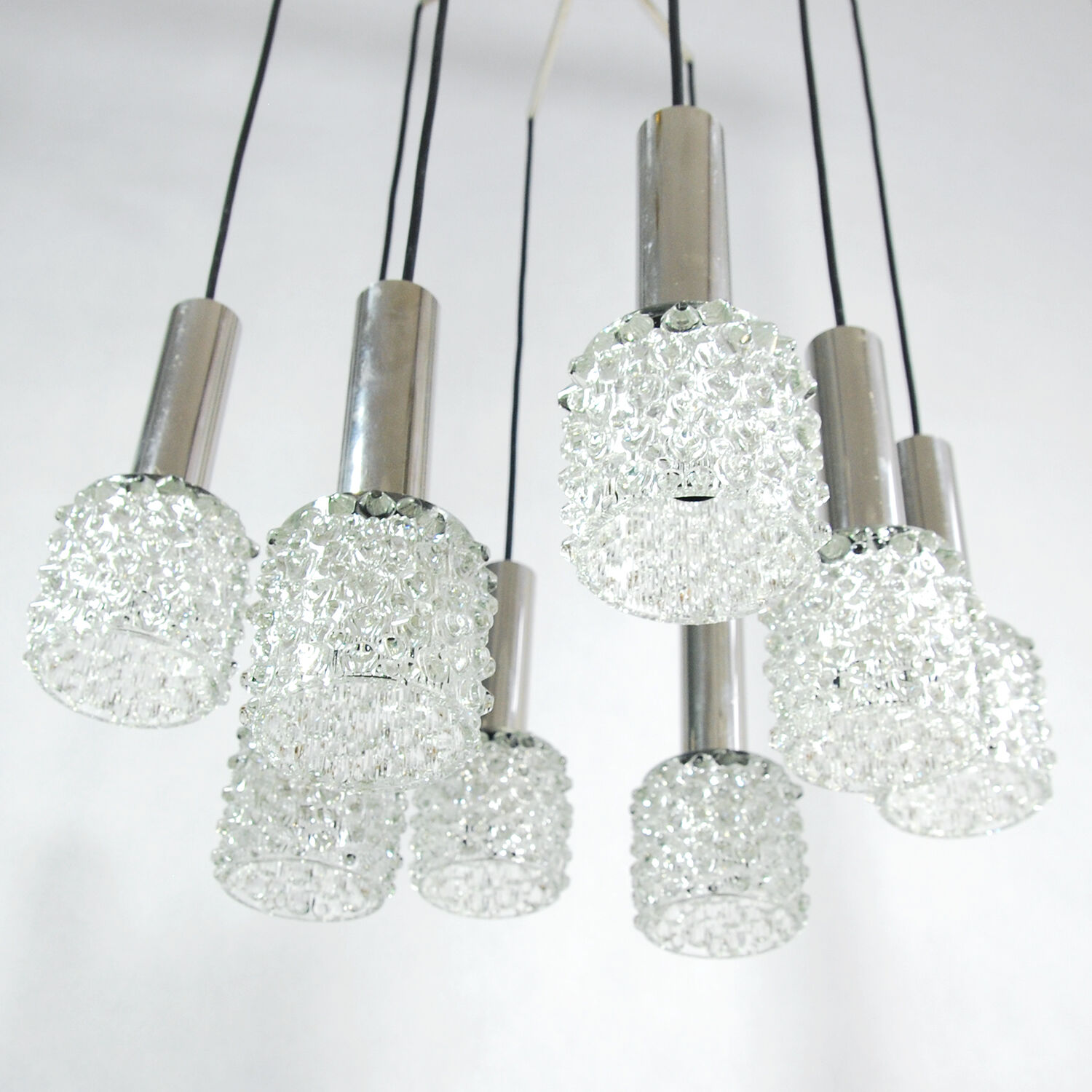 Cascade lamp by Wortmann & Filz Germany 70s.