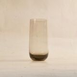 lot 5 vintage brown orangeade glasses 1970 Scandinavian style