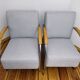 Pair of mücke melder fn 21 armchairs, vintage, 1930