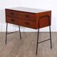 Scandinavian vintage console in teak and metal 1960