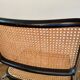 Chaise Cesca Breuer noire cannage et chrome