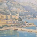 Monaco paintings, oil on canvas