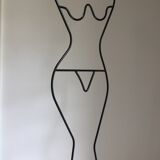 Vintage Häpen room valet, Ehlén Johansson design for Ikea, 1980s