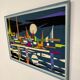 60s canvas design / vintage tapestry colours