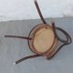 Fauteuil canné et bois courbé style Thonet Fischel, années 30