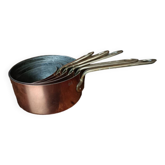 Série de casseroles en cuivre Havard