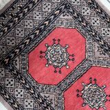 Vintage Uzbek Bukhara runner 63cm x 170cm 1960s