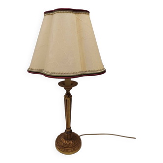 Louis xvi style table lamp in bronze