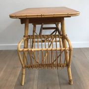Bureau en rotin