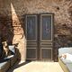 Double portes de placard peintes 1900