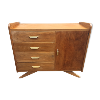 Chest of drawers vintage foot compass unique design design