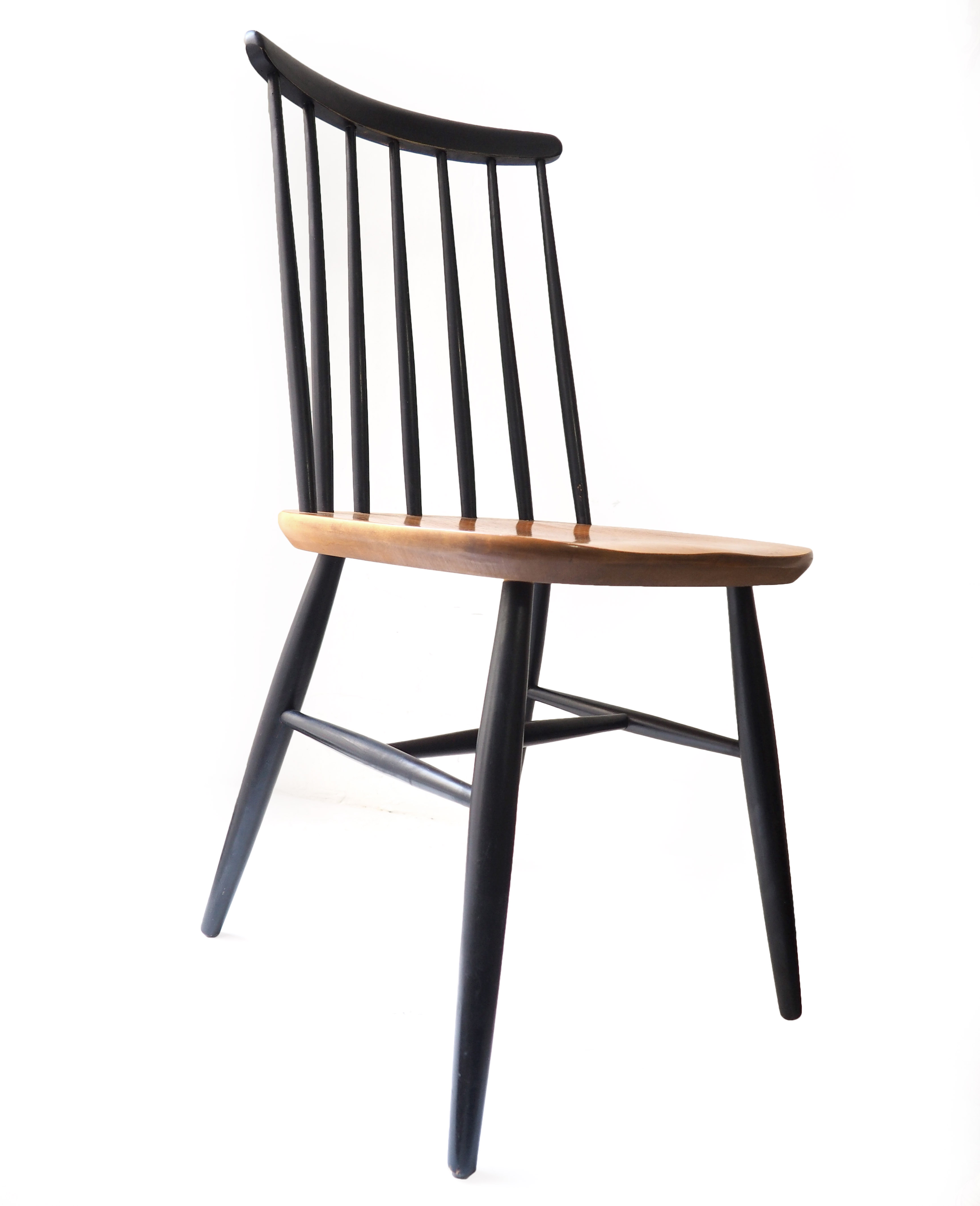 Series of 4 Scandinavian chairs