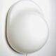 Tortue Opaline Glass Wall Lamp By Rodolfo Bonetto For Candle, Italy, 1970S