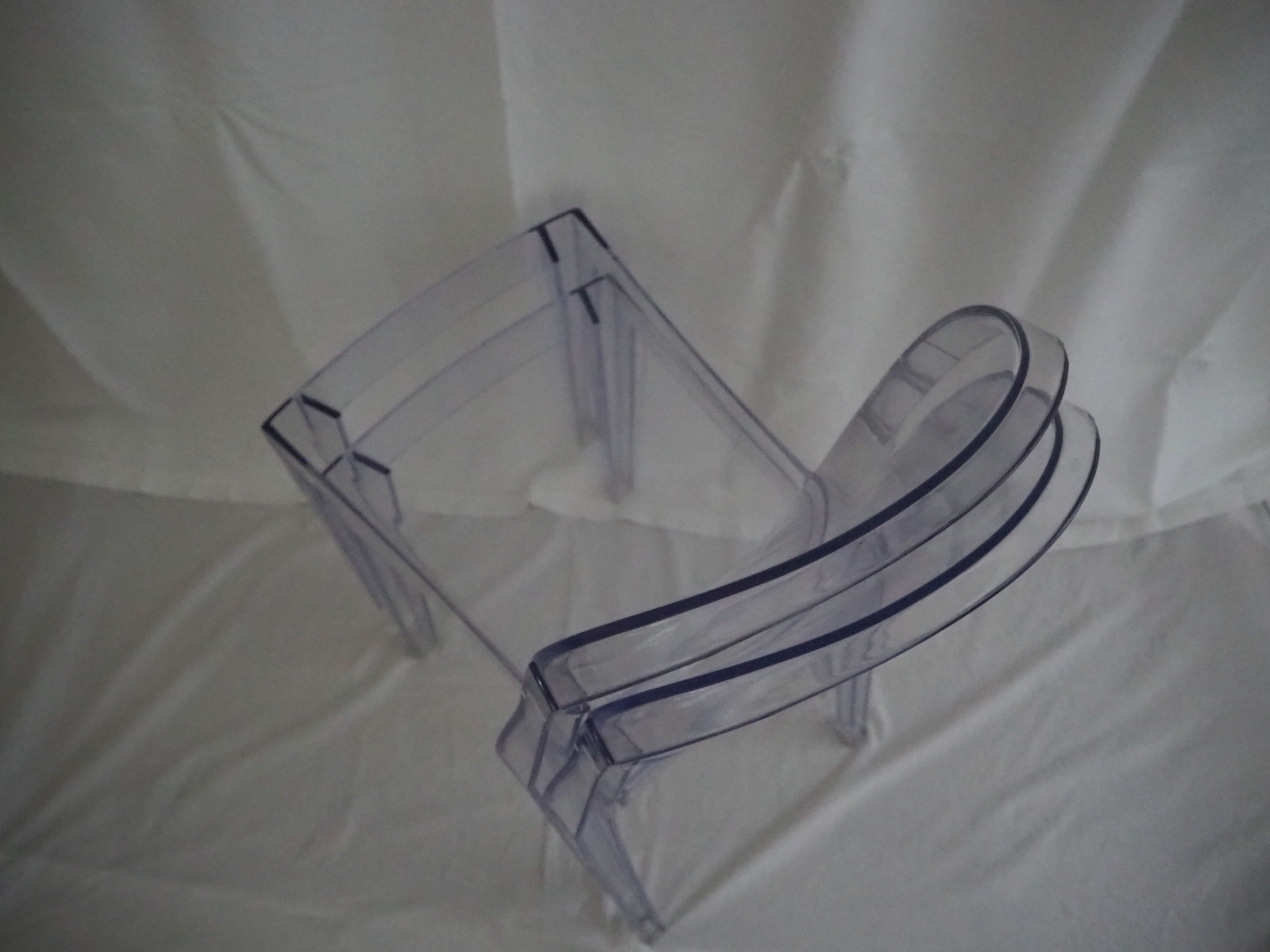 Pair of stackable chairs Victoria Ghost / Polycarbonate 2.0